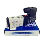 LREDONM Valvola di Regolazione pneumatica delle elettrovalvole a solenoide 'Aria del Porto di Posizione 5 di 1/4" 2 4V210-08, 12v 24v 110v 220v(DC12V)