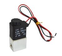 LREDONM Valvola pneumatica 2V025-08 Valvola Aria elettrovalvola 1/4" 12vdc 24vdc 220vac 0-1Mpa Pressione(DC24V)