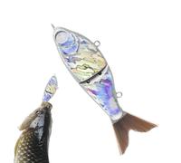 Lres Di Vergine - 2 Segmenti GLIDE BACCA Set Di Esche Dura Personalizzate | Fiangelli Chiari Esche Di, Swimaits Di Soccorso Pronti Per La Dipinta, Una Per I Bass