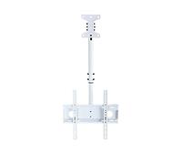 LRFNKCT Supporto TV, Supporto da parete for TV, universale, inclinabile e girevole, for TV a soffitto, adatto a schermi LED da 32-58 pollici, con asta regolabile