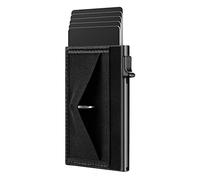 LRFVADW Borsa da Donna Credit Card Holder Elastic Wallet for Men Smart Pop-up Bank Box Blocking Slim Minimalist Pocket Purse