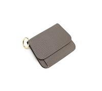 LRFVADW Borsa da Donna Le donne raccoglitore del cuoio genuino femminile dei soldi della moneta borsa progettista Holder Piccolo signore Portafogli Portachiavi Carta Frizione Borse(Rouge)