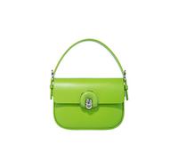 LRFVADW Borse per Donna Design leather womens bag messenger all-match one-shoulder high-end portable small square(Green)