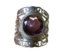 LRGKMCWTOB Anello in argento Sterling con zirconia cubica alla moda intagliato a mano anello femminile delicato vintage punk elegante pietra preziosa anello nuziale per donne cocktail shopping