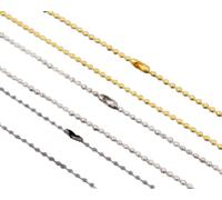 LRGKMCWTOB Catena in argento Sterling per uomini e donne collane a catena da 2,4 mm Catena cubana in argento spessa catena in acciaio inossidabile collane accessori gioielli regali per fidanzati per