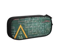 LRHCNZDCP Grazioso astuccio per matite, formule e forme, teoria, lezioni di matematica, parole, matite, matite, trucchi, per scuola, ufficio, nero, Nero , Taglia unica, Zaino per la scuola