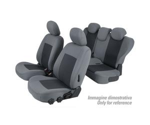 LRLL Set Coprisedili Superior - Grigio/Nero per Bmw Serie 3 (E46) (03/98>02/05)