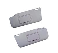 LRMDAKO Parasole Auto per Fiat per Panda 169 MK2 2003-2011 Aletta Parasole Sinistra O Destra con Specchio E Tasca 735362729 735362730 Tendine Parasole Auto(Sinistra e Destra)
