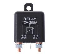 LRPLLWNT Relè di Carica/verricello for impieghi gravosi da 12 V e 200 A for Auto, furgoni Barche, 4 Pin