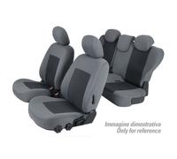 LRQ9 Set Coprisedili Superior - Grigio/Nero per Citroen Berlingo Multispace (04/