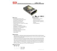 LRS-150-12 150W 12V Single Output Switching Power Supply