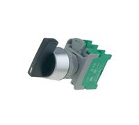 LRS22-2/O BK,1->0<-2 SPRING RETURN Interruttore: Rotante - Asta 22 mm. Pos: 1...