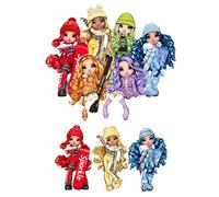 LRSweetdesign Rainbow High Winter Cake Topper, decorazione per torte, carta da zucchero, carta da zucchero