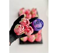 lrsweetdesign Tagliapasta Tulipano per sac à poche 3 pezzi, XXL 5 cm di diametro