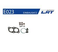 LRT Kit Di Montaggio Catalizzatore KAT Adatto Per VW Polo 86C 80 1.0 Cat 1.3