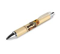 Lrtyuasq Black History Lives Matter Peace Penna a sfera personalizzata Penna a sfera per uomo donna penne retrattili 0,5 mm blu divertente stampato