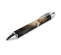 Lrtyuasq Cupido Love God - Penna a sfera retrattile, 0,5 mm, inchiostro nero, per uomo e donna