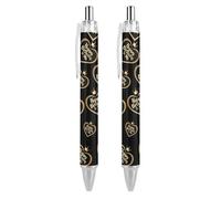 Lrtyuasq Happy Birthday to Me Penna a sfera retrattile inchiostro nero punta a sfera 0,5 mm scrittura liscia note prendere appunti accessori per ufficio