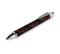Lrtyuasq Love Dogs and Cats Paw - Penna a sfera retrattile, punta fine da 0,5 mm, fusto rotondo flessibile per una scrittura confortevole