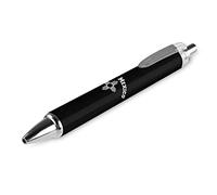 Lrtyuasq New Mexico Zia Symbol Penna a sfera scrittura liscia inchiostro blu penna a sfera per ufficio scuola