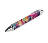 Lrtyuasq Orca Killer Whale Penna a sfera retrattile inchiostro nero punta a sfera 0,5 mm scrittura liscia note prendere appunti accessori per ufficio
