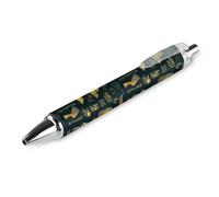 Lrtyuasq Penna a sfera retrattile a tema antico Egitto divertente penne a sfera da 0,5 mm penne da lavoro regali per ufficiale unisex