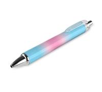 Lrtyuasq Penna a sfera retrattile divertente con bandiera transgender da 0,5 mm, penne da lavoro, idea regalo per ufficiale, unisex