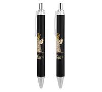 Lrtyuasq The Rat King - Penna a sfera con punta retrattile, 0,5 mm, con stampa divertente, colore: blu
