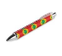 Lrtyuasq U.S.A Oromo Liberation Front Flag - Penna a sfera retrattile da 0,5 mm, inchiostro nero, per uomo e donna