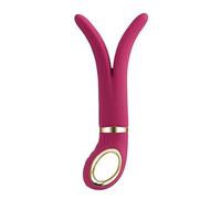 LRWa Massaggiatore vibrante femminile G-spot per plug-in AV Biforcazione Bar Fun Health Care Products (Color : Rsoe red)