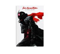 LRXDECOR Poster su tela con Shin Kamen Rider Classic Adventure Moive, decorazione artistica da parete per camera da letto e casa, 30 x 45 cm, senza cornice