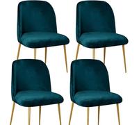 LRXERBYFW Coprisedie in Velluto con Schienale 1/2/4/6 Pezzi,Coprisedie Curvo per Sala da Pranzo,Coprisedie con Schienale Semicircolare Coprisedili Coprisedili