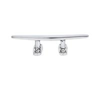 LRXFPIYF Bollardo per Ormeggio in Acciaio Inox con Profilo Basso E periore Allungata per Cime Salde in Posizione con Finitura a Specchio E Passanti Predisposti, 10 Pollici