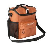 LRXFPIYF Borsa da Manubrio con Tracolla Multiuso, Arancione | Impermeabile, Compatta, Borsa Contenitore Anteriore, per Città, Tempo , Pendolari