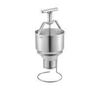 LRXFPIYF Dosatore per Impasto Liquido con Serbatoio Superiore Cilindrico E Supporto in Filo di Acciaio per Uso Stabile Adatto per Preparare E Muffin in Casa
