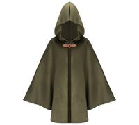 LRXFPIYF Lungo con Cappuccio | Tessuto Suede Elasticizzato, con Cappuccio da Notturno, Leggero, Abbigliamento, per Halloween, Feste a Tema