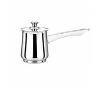 LRXFPIYF Pentola per Caffè in Acciaio Inox Durevole Caffettiera Turca con Manico Lungo Compatto Utensile da per Hotel, 360ML