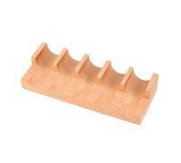 LRXFPIYF Sushi in Legno Durevole Stoviglie Presentazione Verticale Ordinata, Stabile, Cono, per Servizio Caring, 5 Slot