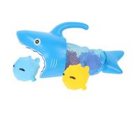 LRXIYODE 1 Set Giocattoli Da Pesca Ad Acqua Giocattoli Per Giocattolo Di Pesce Giocattoli Di Squalo Giocattoli Per Piscina Per Acqua Giocattoli Da Bagno Giochi D'acqua Plastica Blu