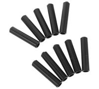 LRXIYODE 10 Pezzi Copertura in Plastica Nera 38x8 Mm per Leva Chitarra Elettrica, Riduce Rumore da Attrito e Protegge Ponte del Meccanismo Tremolo