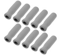 LRXIYODE 10 Pezzi Copri Maniglia per Bastone in Schiuma EVA Morbida Antiscivolo Manopole Sostitutive per Impugnature Ausili alla Deambulazione Cuscinetti Comfort per Manici di Stampelle e