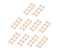 LRXIYODE 10 pezzi Naselli in Antiscivolo per e Sole Aumentano Altezza e Comfort per Montature Ottiche e Plastica Adatti per