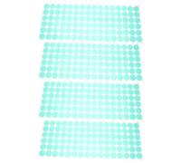 LRXIYODE 1000 Pezzi Nastro Alte ad Adesivo Chiaro Verde e Resistente Circolare in Pet Temperature Copertura Precisa per Superfici Delicate Componenti Elettronici in Cicli di Assemblaggio