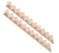 LRXIYODE 12 per Casa delle Bambole Set da 2 Pezzi senza Corrimano Accessorio Fai da Te per Decorazione Miniatura e Ornamento da Scrivania