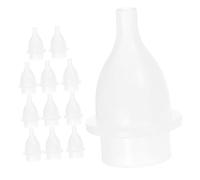 LRXIYODE 12pezzi Aspiratore Nasale Manuale Silicone Per Punte Sostituibili Kit Essenziale Per La Pulizia Del Naso e Sollievo Dalla Congestione