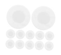 LRXIYODE 12pezzi Coperture in Silicone Per Stetoscopio Ricambio Protezione Morbida e Facile Adatte Per Uso Clinico e Pazienti