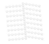 LRXIYODE 16 Pezzi Contenitori per Pittura Plastica Trasparente 3ml con 6 Scomparti Indipendenti e Coperchi 17x2,8x1,6cm, Facile da Trasportare per attività di Gruppo e Scuole