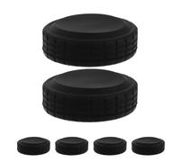 LRXIYODE 16 Pezzi Protezione Ruote Valigia in Silicone Copriruote Mute e Anti-vibrazione per Bagagli Estensione Vita Ruote Isolamento da Polvere e Sporco per Viaggi Silenziosi
