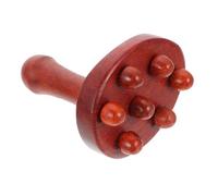 LRXIYODE 1pezzi Massaggiatore Portatile in Legno Pratico Massaggiatore Forma di Particelle per Piedi Scioglie Nodi e Dolori Muscolari Semplice da Usare e Comodo Colore Casuale