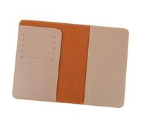 LRXIYODE 1pezzi Organizer Per Passaporto in Pu Portatile Custodia Per Documenti d Identità Supporto Multifunzionale Adatto Per Carte Di Credito Tessere Biglietti